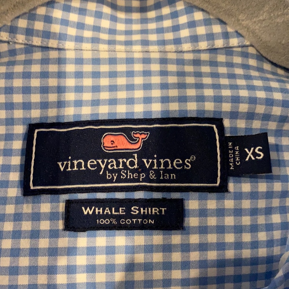 Vineyard Vines Checkered Button Down - image 5